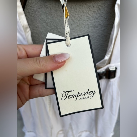 Temperly London MINI TIGHTROPE DRESS in White New with Tags! - Picture 4 of 10